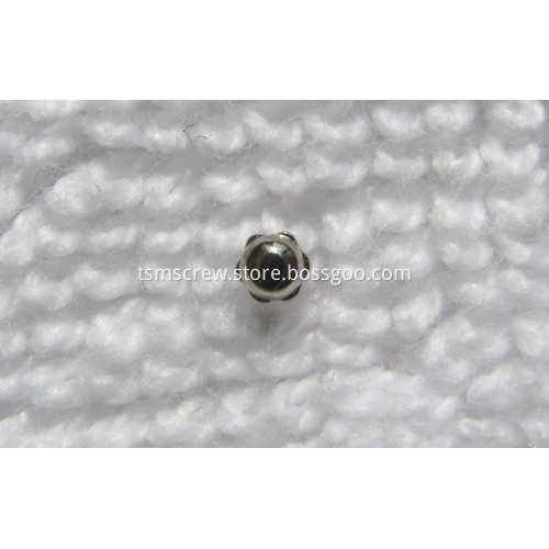 Nickel Silver Star Cap Nut Optical Rimless Eyeglasses
